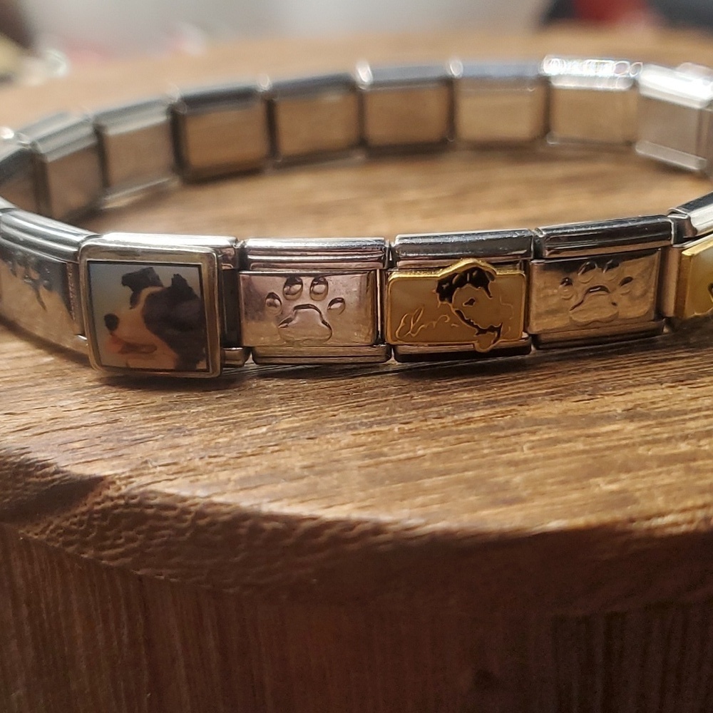 B3210 full of charms anazing collectors opportunity rare find bracelet italian - Picture 4 of 6